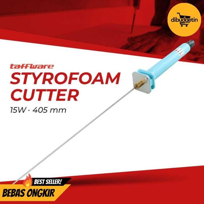

ready !!! Pemotong Busa Polystyrene Styrofoam Cutter 15W 405mm - Taffware