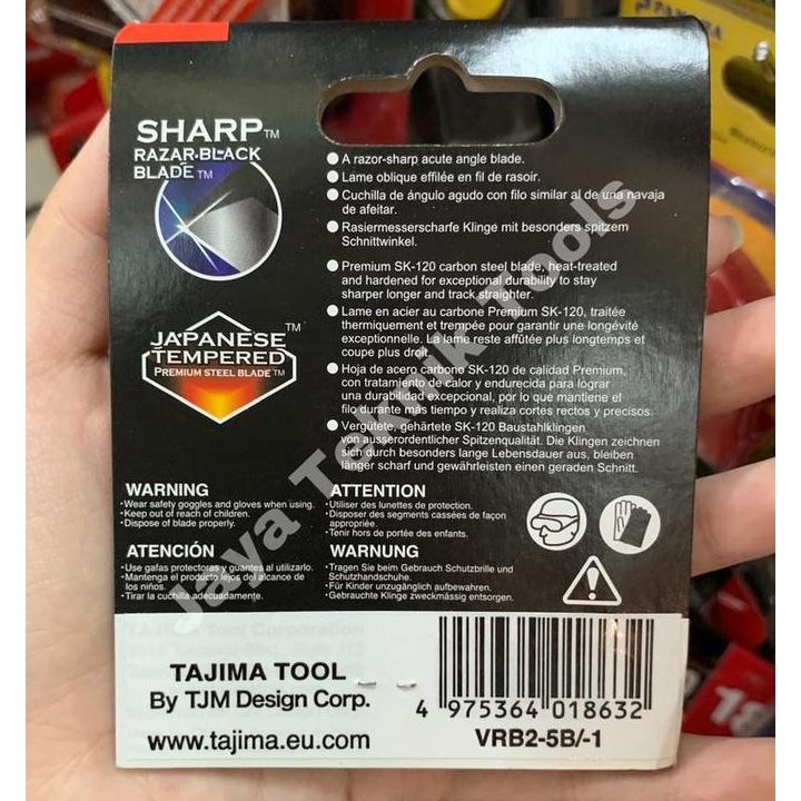 

ready !!! Mata Pisau Cutter V-Rex VRB2-5B