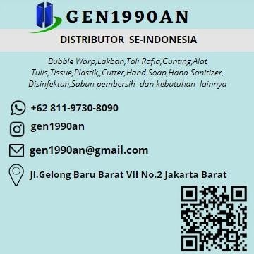 

JH8 Plastik Bubble Wrap 50 m x 30 cm Mulia Pak Orange TOMANG JAKBAR