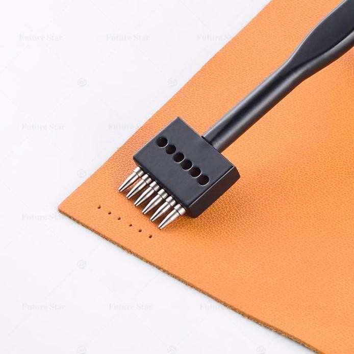 

ready !!! Alat Pembolong Kulit Metal 3 in 1 Pelubang Kulit Plong Kulit Leathercraft Hole Punches Tool Hollow Punch 4mm 5mm 6mm Lubang 2 4 6 Plong Alat Kerajinan Kulit