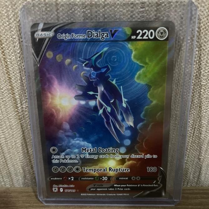 Origin Forme Dialga V #177 Pokemon Astral Radiance Rare Original