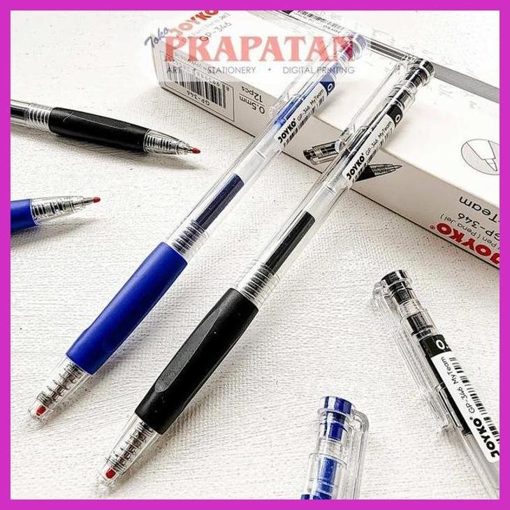 

( SEKOLAH / LUKIS ) READY JOYKO GP-346 GEL PEN 0.5MM | PENA JEL | PULPEN (SENI / MENGGAMBAR / ART / KERAJINAN ) SIAP KIRIM