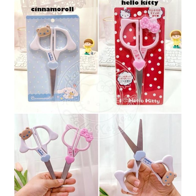 

ready !!! gunting ukuran M hello kitty cinnamoroll