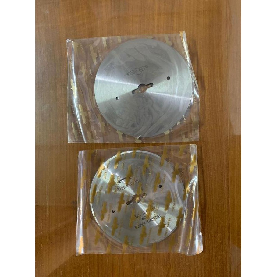 

ready !!! Pisau Refill Blade End Cutter / Pisau Bulat Mesin Potong Lempar Rell