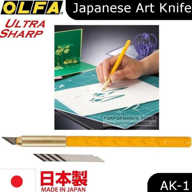 

ready !!! Cutter AK-1 Art Knife With 25 Blades Olfa