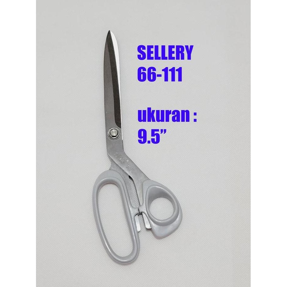 

ready !!! Sellery 66-111 Gunting Kain 9.5 inch / Dressmaking Shears kulit