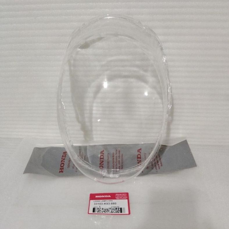 Mika kaca Lensa Lampu reflektor reflector Depan Honda Scoopy Fi esp 2017 Original