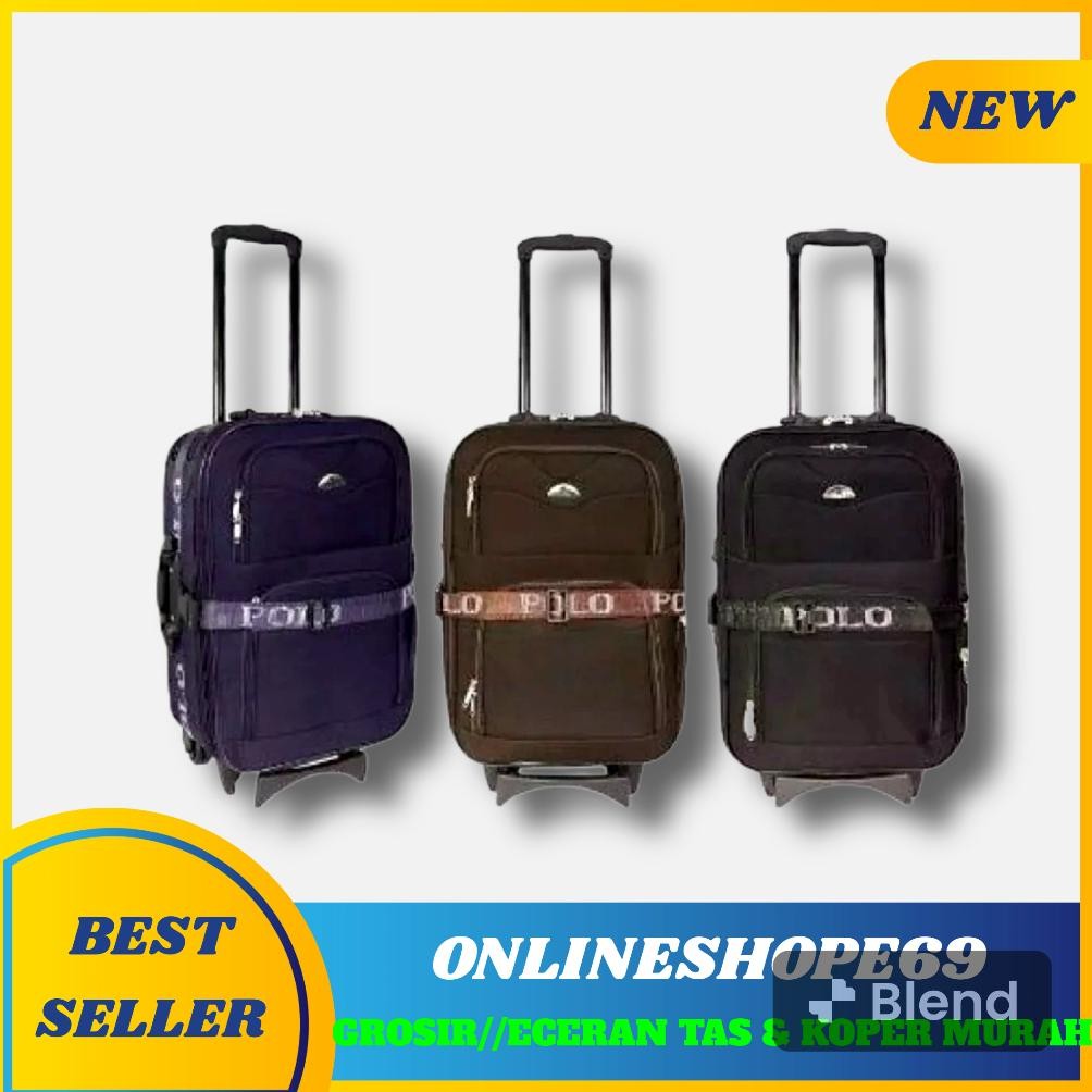 Koper polo bahan, koper polo kain, koper kain 16inch, koper kain 18inch, koper kain 20inch, koper ka