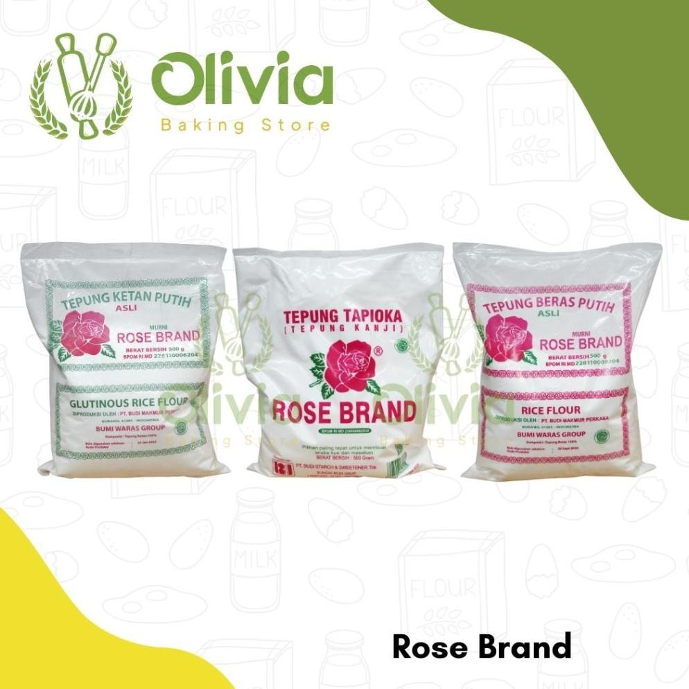 

Promo Tepung Ketan/Glutinous Rice Flour Rose Brand (Kemasan Ekonomis) 500Gr