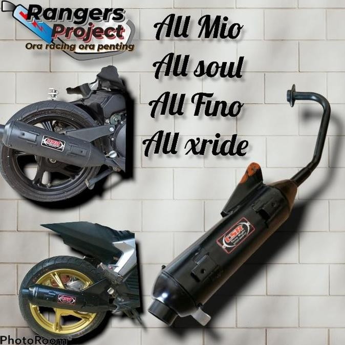 knalpot standar racing Mio soul Fino xride Motor terlaris