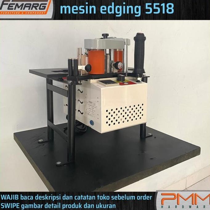 mesin edging RUUDFLIX 5518 | mini edge banding machine otomatis cutter