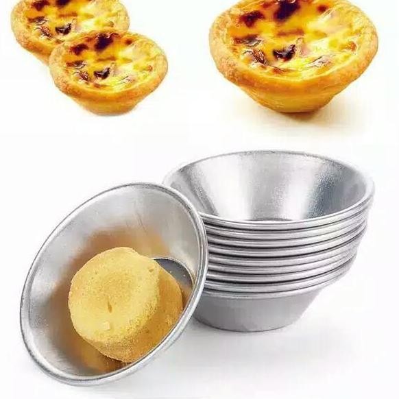 

Cetakan Kue Egg Tartpie Susu 7Cm Tebal 08Mm Ter