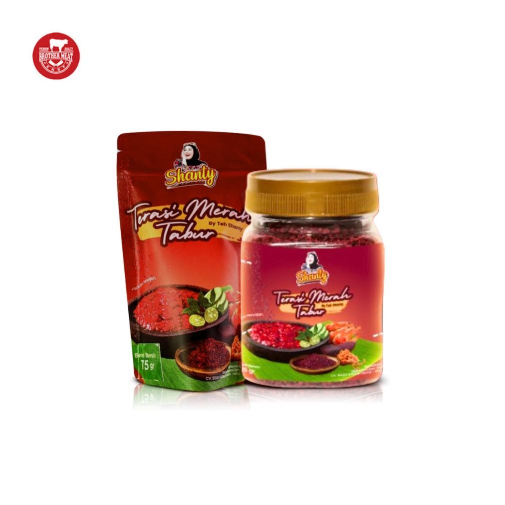 

Terasi Merah Tabur Teh Shanty Sudah Matang Kemasan Praktis