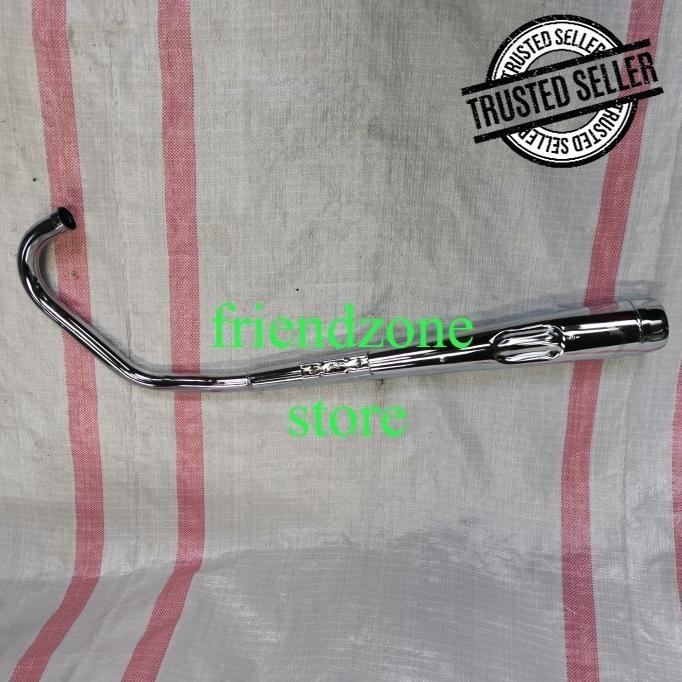 Muffler HONDA GL 100 1979 Knalpot Motor Standar terlaris
