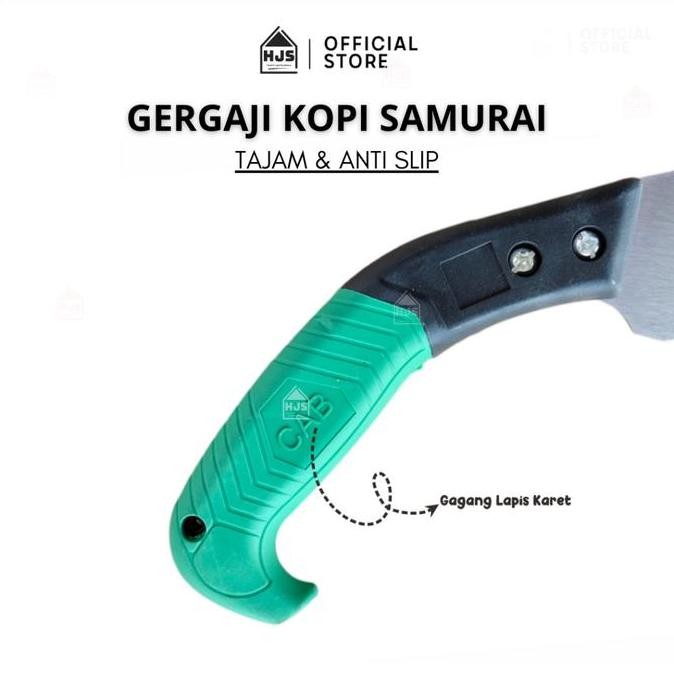 TGR HJS Gergaji Kopi Samurai / Gergaji Sarung Samurai / Gergaji Dahan Ranting / Pruning Saw