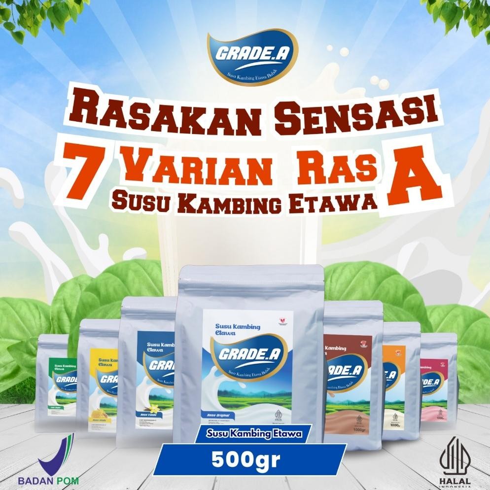 

SUSU KAMBIN G ETAWA GRADE A1 ORIGINAL 500GR dan ALL VARIAN BPOM