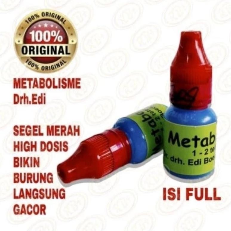 METABOLISME SEGEL MERAH METABOLISME DRH EDI BOEDI ORIGINAL  GARANSI AST