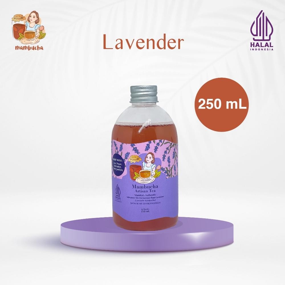 

Kombucha Lavender Mambucha 250 Ml Aroma Menenangkan