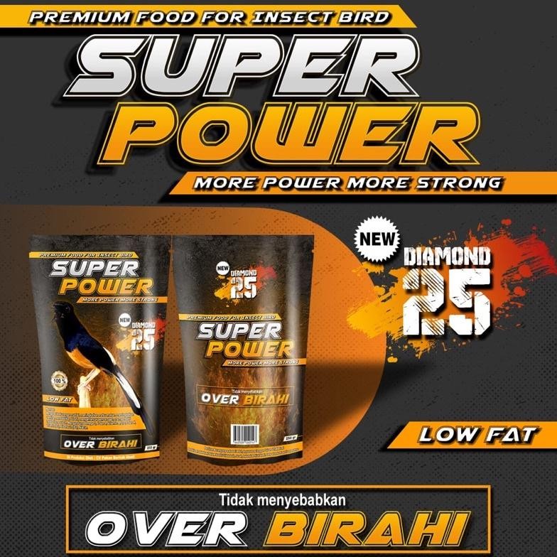 SUPER POWER DIAMOND -  VOER SUPER POWER - PAKAN MURAI - VOER SP - SUPER POWER DIAMOND 25 AST