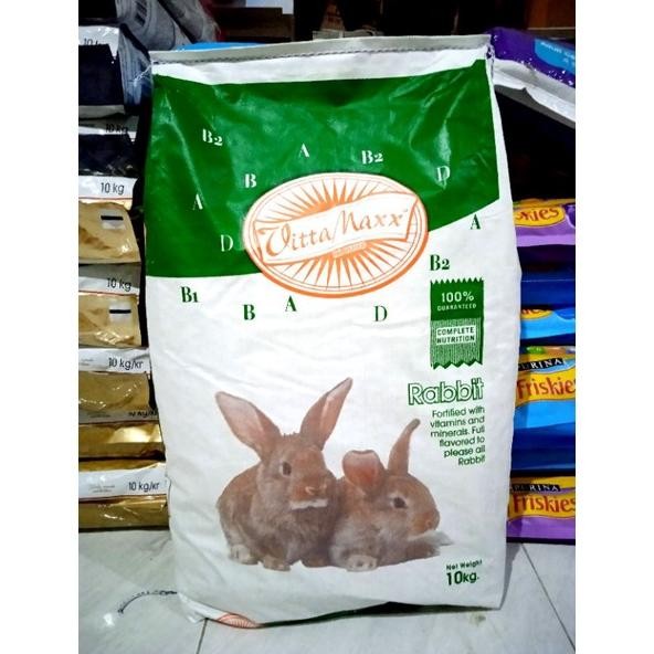 (Grab) Makanan Kelinci Vitamax 10Kg - Makanan Kelinci Vitamax AST