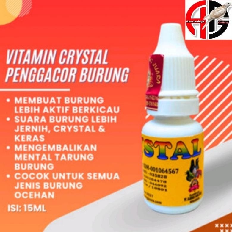 Cristal Rsj Vitamin Burung Kristal Vitamin Crystal Penggacor Burung AST