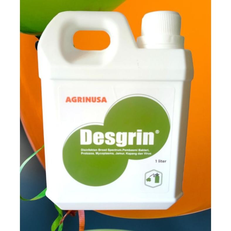 Desinfektan Kandang Ayam DESGRIN 1 Liter Agrinusa AST