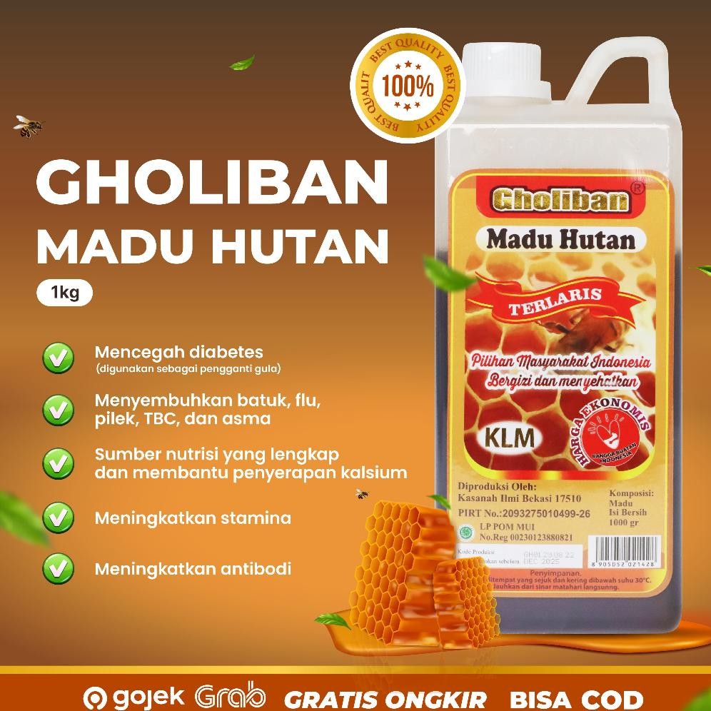

ss-64 TU26 Madu Gholiban - Madu Hutan Kalimatan KLM 1kg Original 100% Hemat Viral