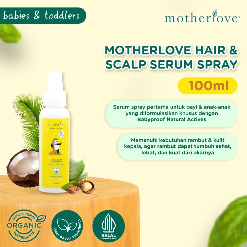 Motherlove Hair & Scalp Serum - Serum Penumbuh Rambut Anak