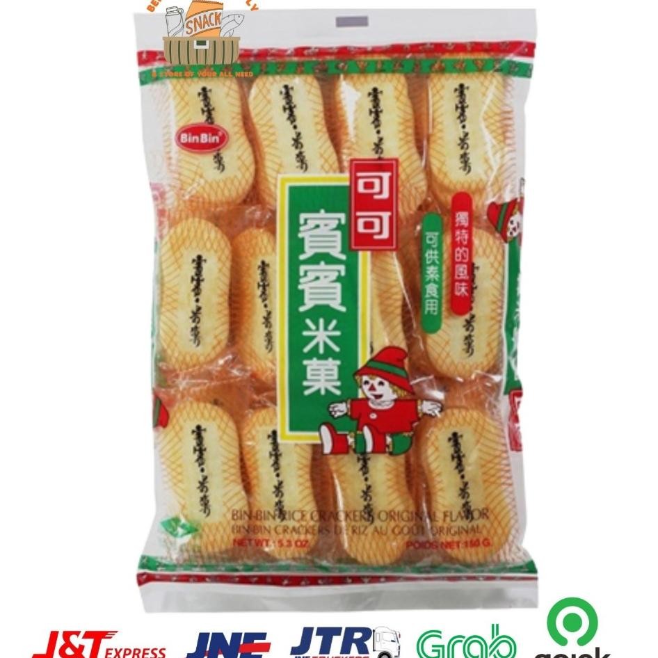 

Bin Bin Rice Craers 150Gr Biskuit Beras Biscuit