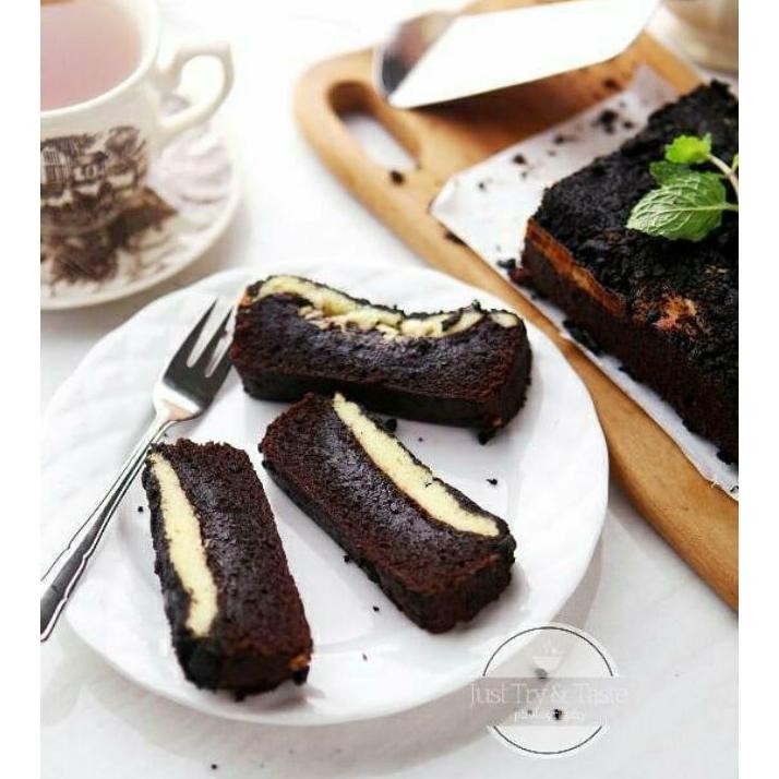 

Marble Creamcheese Fudgy Brownie Moist Halal