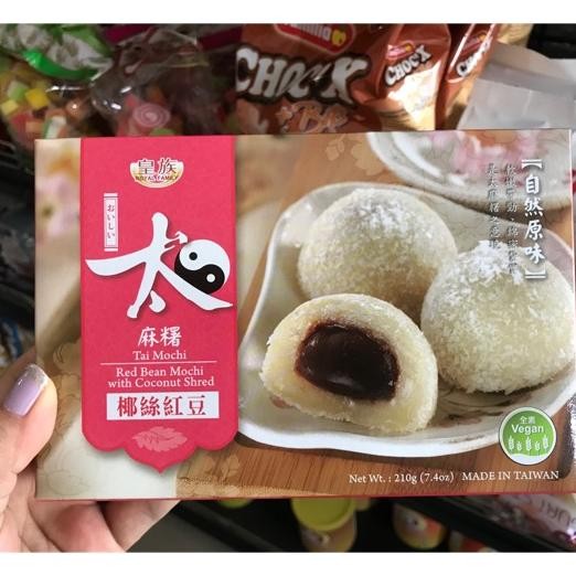 

Royal Family Tai Mochi Red Bean Mochi With Coconut Shred 210G