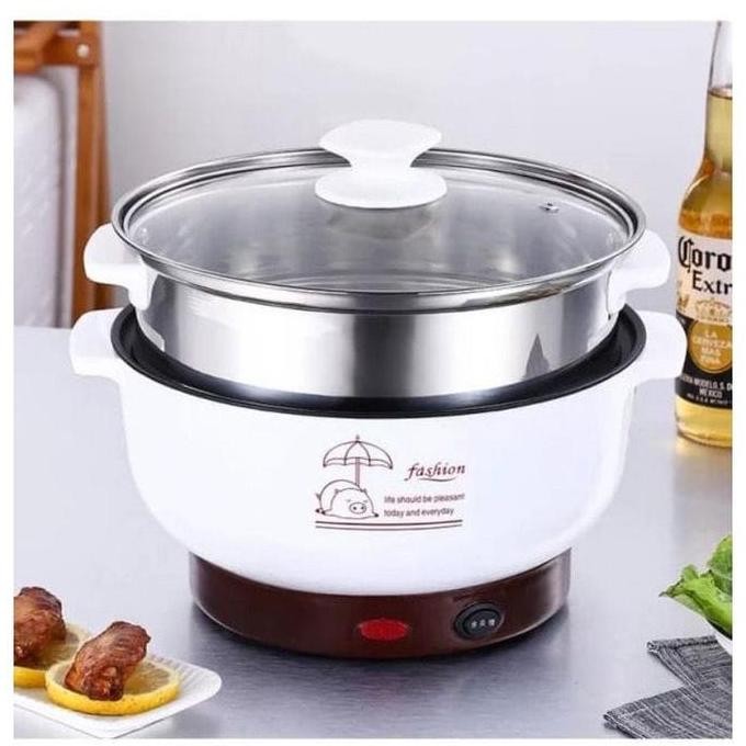 Murah Panci Listrik Serbaguna 2.2 Liter / Panci Listrik 2.2 L Multi Function / Panci 2.2 Liter