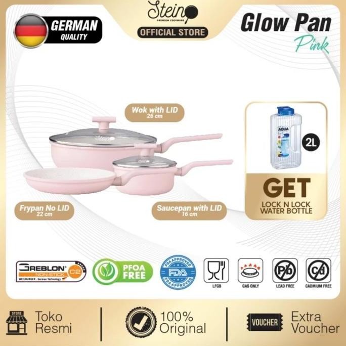 Murah Stein Cookware Glow Pan / Paket Glowpan Stein Cookware