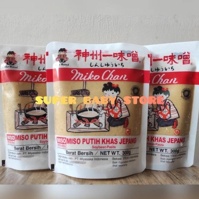 

Shinshuichi Mikochan Shiro Miso Paste Pasta Miso Tauco Jepang 300 Gr