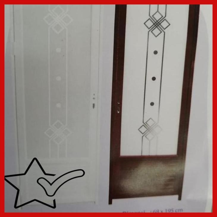 [ISB] PINTU KAMAR MANDI/ PINTU ALUMUNIUM EDEN LILY 6020 HANDLE KANAN & KIRI
