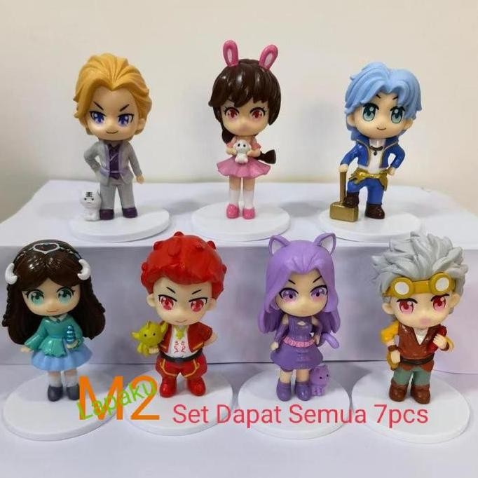 Update Figure Anime Soul Land Chibi set isi 7 lapaku72 dijamin