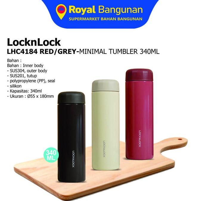 Sale Locknlock Lhc4184 Minimal Tumbler 340Ml