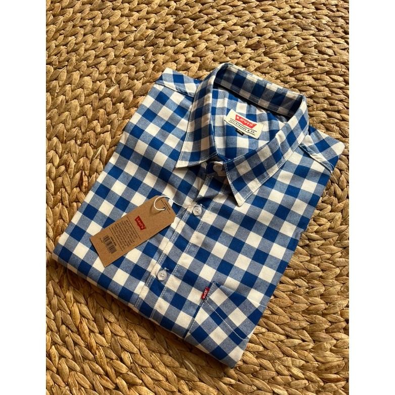 Kemeja 501 Usa Original Terlaris // Kemeja Formal Lengan Pendek Pria// Kemeja Pendek Lengan Kasual /