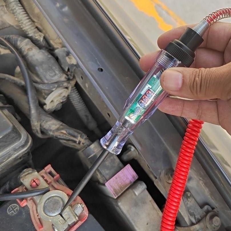 Test Pen DC Tespen Listrik Cek Kabel Putus TEKIRO12v 24v Digital Mobil Motor 3v-24v Auto Voltage-COD