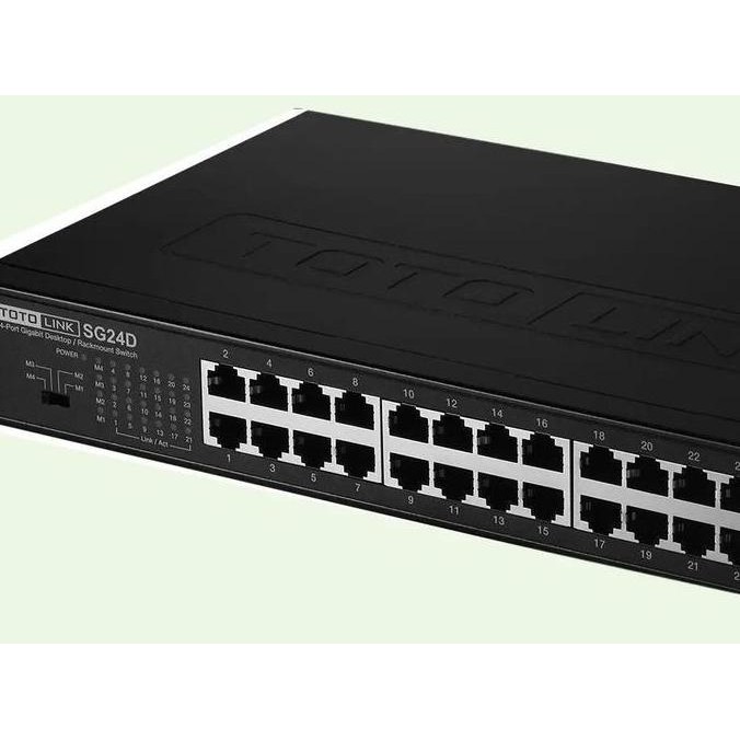 Totolink Sg24D 24-Port Gigabit Desktop/Rackmount Switch New Stok