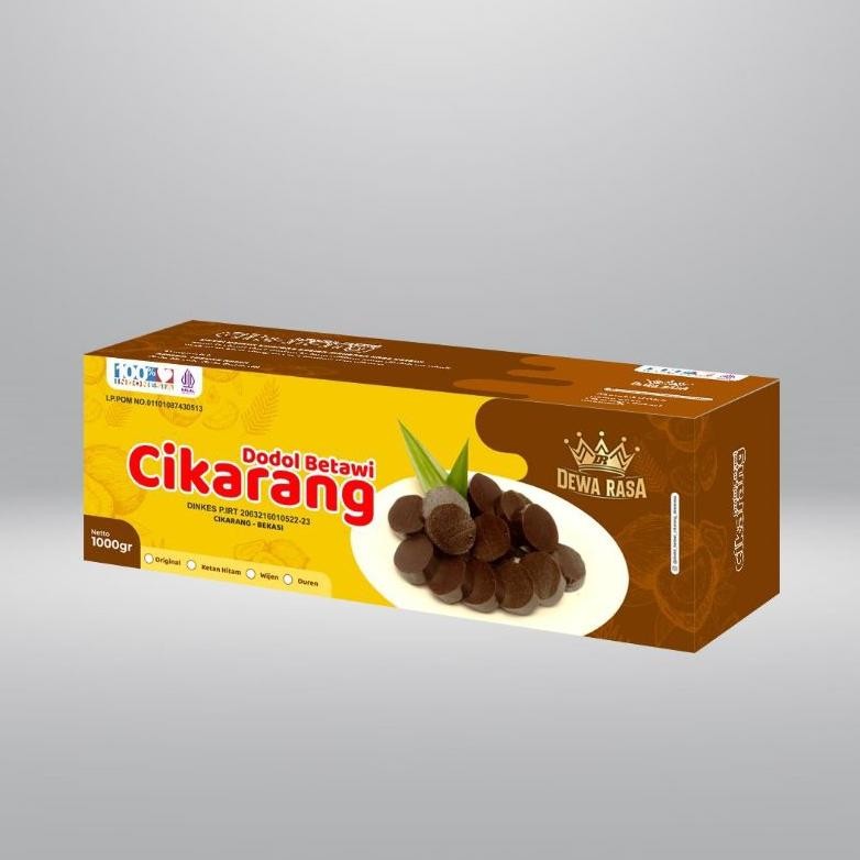

Dodol Betawi Asli Cikarang Kemasan 1 Kg