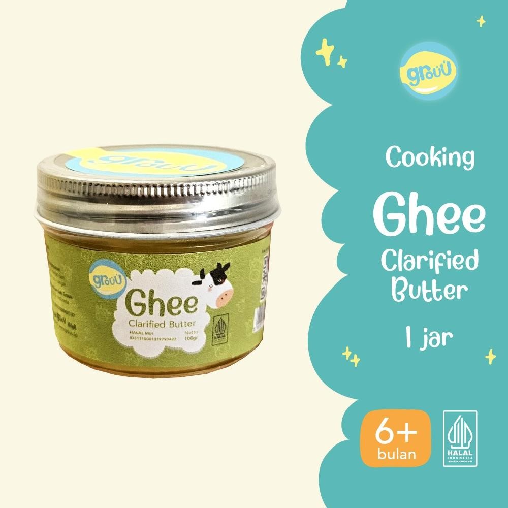 

Bf888S Grouu - Grassfed Ghee Butter (Mentega Rendah Laktosa) - Bb Booster Mpasi - No Msg Li34