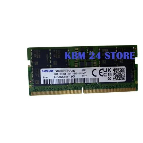 Ram 16Gb Ddr5 4800 Sodimm / Ram Laptop 16Gb Ddr5 4800 Samsung New Stok
