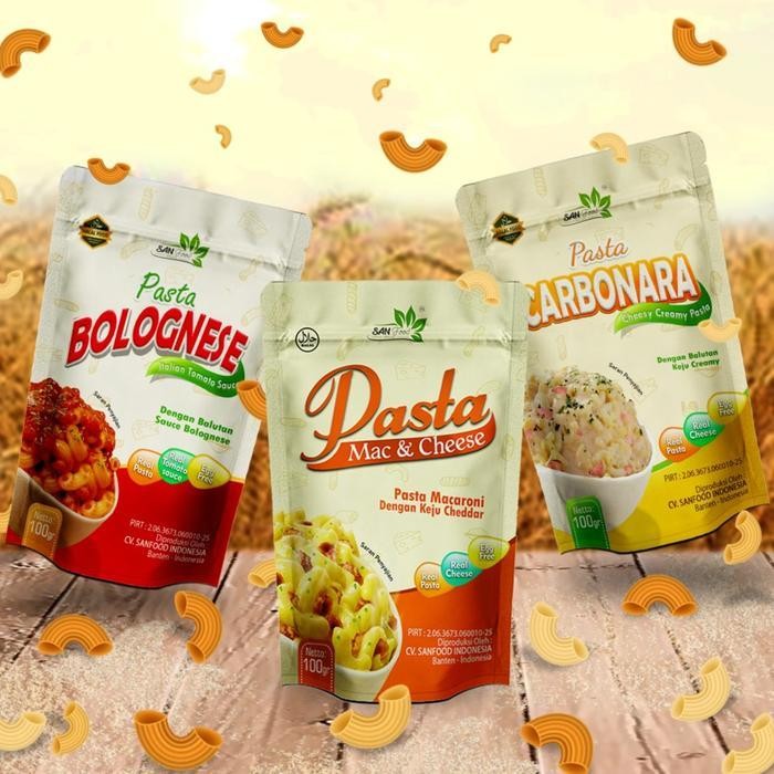 

Mb Sanfood Pasta Instan 150 Gr Bolognese Mac N Cheese Carbonarra Plain Cemilan Diet Mpasi Sehat Enak Praktis Rendah Gula Organik