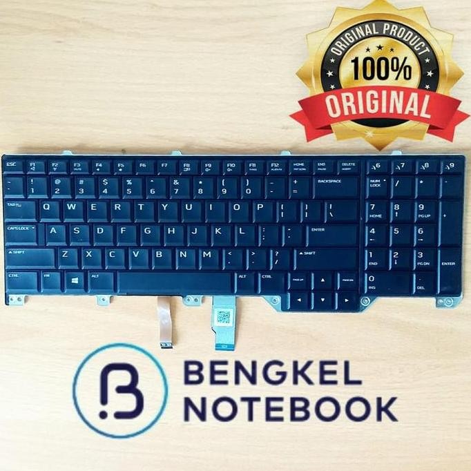 Keyboard Dell Alienware M17 17 R4 R5 Backlight Pk131Qb1A00 Nsk-Ee0Bc New Stok