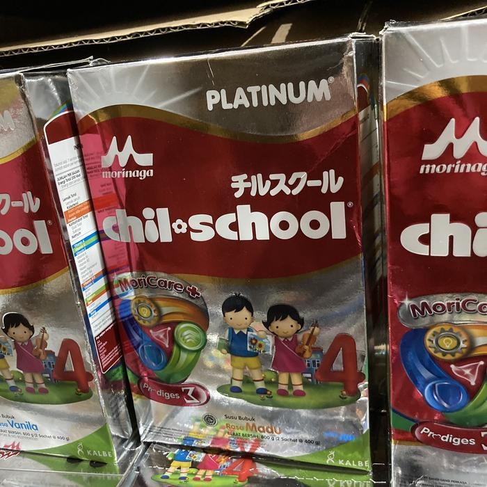 

Morinaga Chil School Platinum 800 G / Susu Anak Chilschool 800G Susu Formula Anak