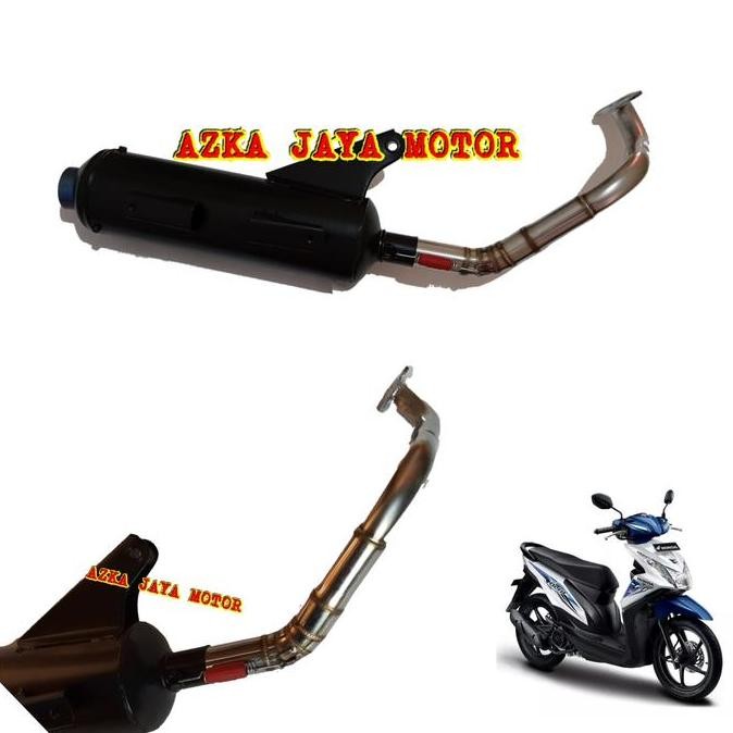 Knalpot Racing Bobokan Beat Fi/ Knalpot Tsukigi Beat fi/ AZKA MOTOR terlaris