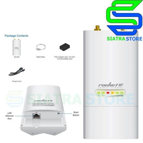 Ubiquiti Rocket M2 Rm2 New Stok