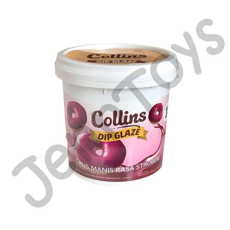 

yt- Special Promo JennToys - Dipping Chocolate HALAL - COLLINS DIP GLAZE Choc Tiramisu Matcha Milk Taro Strawberry Sale Termurah