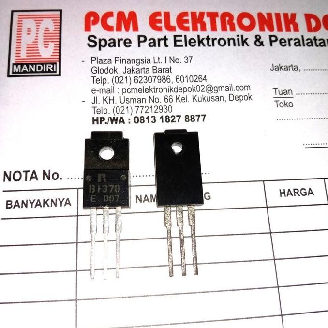 B1370 B 1370 2Sb1370 2Sb 2 Sb1370 Tr Transistor To220 To-220 New Stok